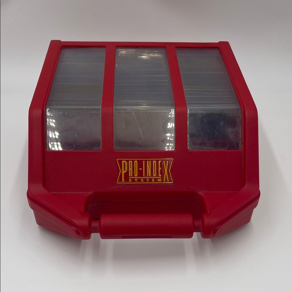 Red Pro-Index System Storage Box